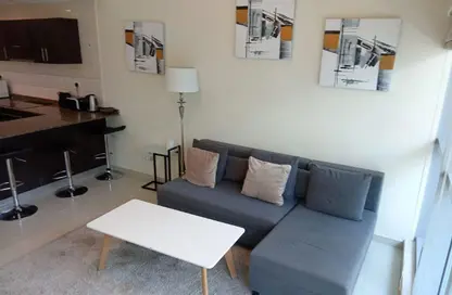 شقة - غرفة نوم - 2 حمامات للايجار في باي سنترال غرب - باي سنترال - دبي مارينا - دبي