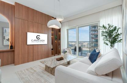 Apartment - 1 Bedroom - 1 Bathroom for rent in Grand Bleu Tower 1 - EMAAR Beachfront - Dubai Harbour - Dubai