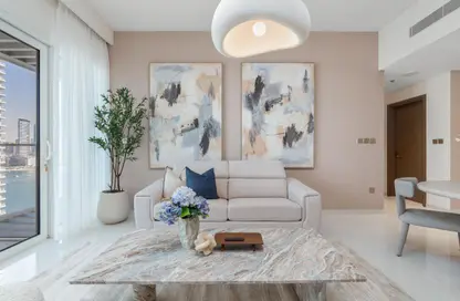 Apartment - 1 Bedroom - 1 Bathroom for rent in Grand Bleu Tower 1 - EMAAR Beachfront - Dubai Harbour - Dubai