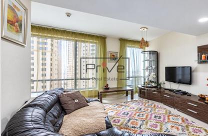 Apartment - 1 - 1 for rent in Sanibel Tower - Park Island - Dubai Marina - Dubai