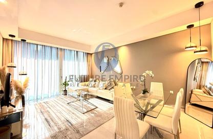 Apartment - 1 - 2 for rent in Waves Tower - Business Bay - Dubai