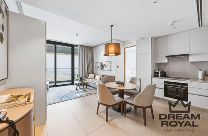 Apartment - 1 Bedroom - 2 Bathrooms for rent in Jumeirah Gate Tower 2 - The Address Jumeirah Resort and Spa - Jumeirah Beach Residence - Dubai