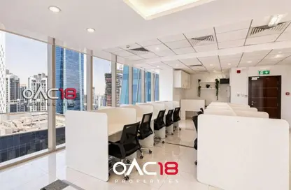 مكتب - استوديو - 1 حمام للايجار في القمة - الخليج التجاري - دبي