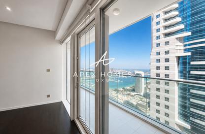 Apartment - 2 Bedrooms - 2 Bathrooms for rent in Damac Heights - Dubai Marina - Dubai