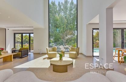 Villa - 5 Bedrooms - 6 Bathrooms for rent in Entertainment Foyer - Mediterranean Clusters - Jumeirah Islands - Dubai