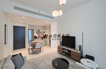 شقة - غرفة نوم - 2 حمامات للايجار في برج Marina Vista 1 - مارينا فيستا - إعمار بيتشفرونت - دبي هاربور - دبي