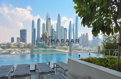 Apartment - 1 Bedroom - 2 Bathrooms for rent in Marina Vista Tower 1 - Marina Vista - EMAAR Beachfront - Dubai Harbour - Dubai