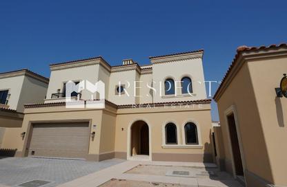 Villa - 4 - 5 for rent in Toledo - Bloom Living - Zayed City (Khalifa City C) - Khalifa City - Abu Dhabi