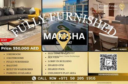 Apartment - 3 - 4 for rent in Mamsha Al Saadiyat - Saadiyat Cultural District - Saadiyat Island - Abu Dhabi Apartment - 3 - 4 for rent in Mamsha Al Saadiyat - Saadiyat Cultural District - Saadiyat Island - Abu Dhabi