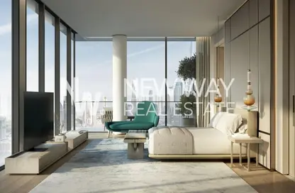 شقة - غرفة نوم - 2 حمامات للبيع في برج Verve City Walk A - فيرف سيتي ووك - سيتي ووك - دبي