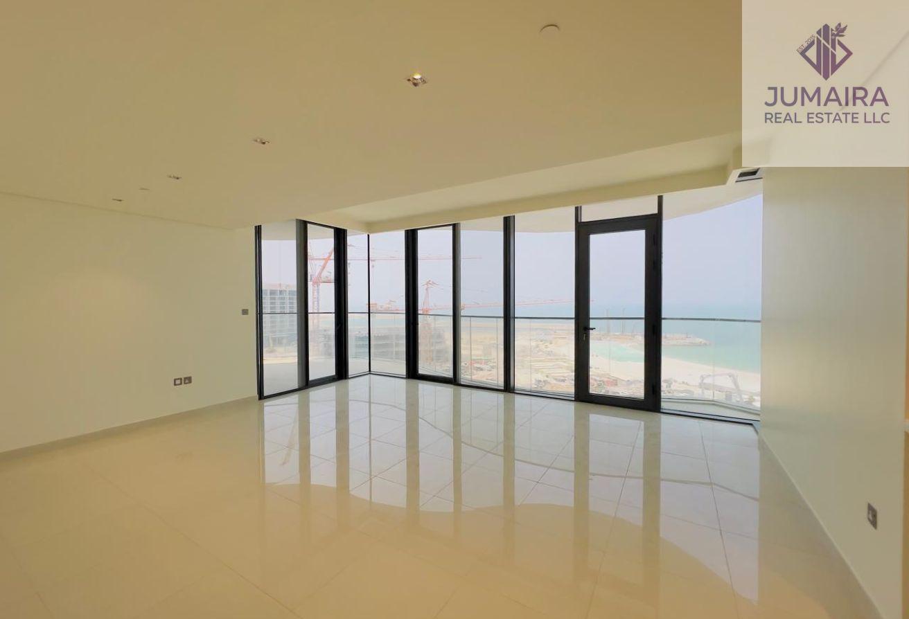 High-Floor 3BR | Sea & Community Views | Maid’s RM