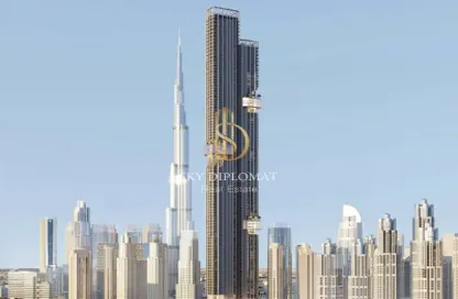 شقة - غرفة نوم - 1 حمام للبيع في دي دبليو تي إن ريزيدنسز - الخليج التجاري - دبي