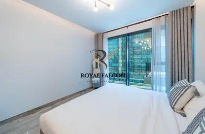 Apartment - Studio - 1 Bathroom for rent in Ahad Residences - Business Bay - Dubai