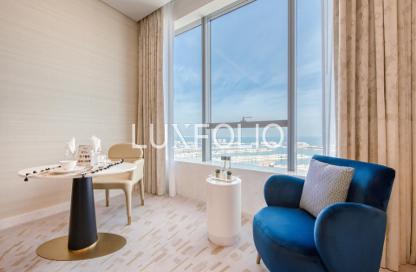 Apartment - Studio - 1 Bathroom for rent in The Palm Tower - Palm Jumeirah - Dubai