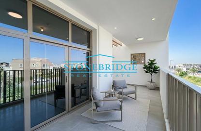 Villa - 4 - 5 for rent in Somerset Mews - District 10 - Jumeirah Village Circle - Dubai
