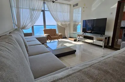 Apartment - 3 Bedrooms - 4 Bathrooms for rent in Ajman Corniche Residences - Ajman Corniche Road - Ajman