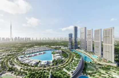 Apartment - 1 Bedroom - 1 Bathroom for sale in 310 Riverside Crescent - Sobha Hartland II - Bukadra - Dubai