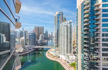 Apartment - 1 Bedroom - 2 Bathrooms for sale in Fairfield Tower - Park Island - Dubai Marina - Dubai