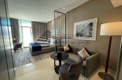 Apartment - Studio - 1 Bathroom for rent in Damac Maison Prive A - Damac Maison Prive - Business Bay - Dubai