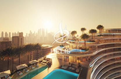 Apartment - Studio - 1 Bathroom for sale in Binghatti Aquarise - Business Bay - Dubai