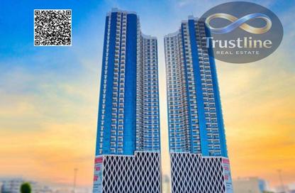 Apartment - 1 Bedroom - 2 Bathrooms for sale in Oasis Tower - Al Rashidiya 1 - Al Rashidiya - Ajman