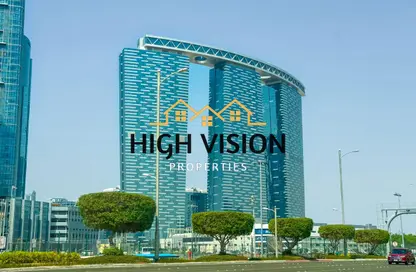 Apartment - 3 Bedrooms - 3 Bathrooms for rent in The Gate Tower 2 - Shams Abu Dhabi - Al Reem Island - Abu Dhabi