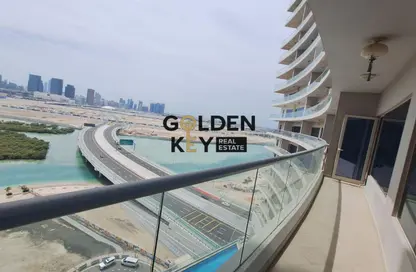 Apartment - 1 Bedroom - 2 Bathrooms for rent in Oceanscape - Shams Abu Dhabi - Al Reem Island - Abu Dhabi