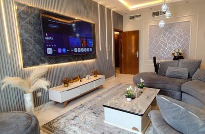 Apartment - 3 Bedrooms - 4 Bathrooms for sale in Oasis Tower - Al Rashidiya 1 - Al Rashidiya - Ajman