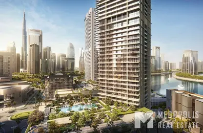 Apartment - 1 Bedroom - 2 Bathrooms for sale in Peninsula Four - Peninsula - Business Bay - Dubai