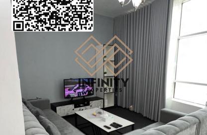 Apartment - 1 Bedroom - 2 Bathrooms for sale in Orient Tower 1 - Orient Towers - Al Bustan - Ajman