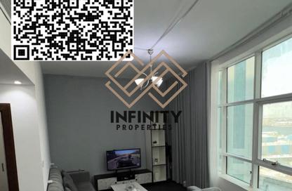 Apartment - 1 Bedroom - 2 Bathrooms for sale in Orient Tower 1 - Orient Towers - Al Bustan - Ajman