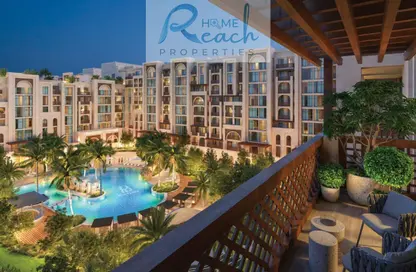 Apartment - 2 Bedrooms - 3 Bathrooms for sale in Bab Al Qasr Resort Residence 19 - Bab Al Qasr Resort Residence - Masdar City - Abu Dhabi