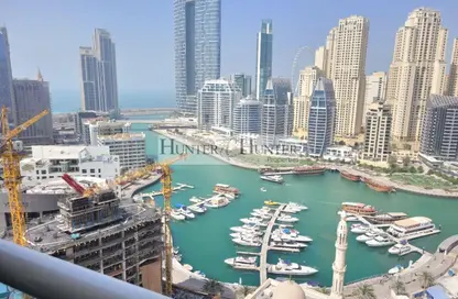 شقة - 2 غرف نوم - 4 حمامات للايجار في برج أوبال المارينا - دبي مارينا - دبي