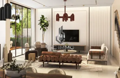 Villa - 6 Bedrooms - 7 Bathrooms for sale in Nice - Damac Lagoons - Dubai