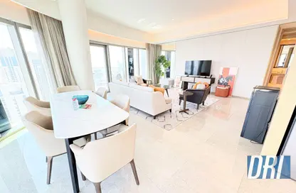 شقة - 2 غرف نوم - 2 حمامات للايجار في أدريس برج هاربور بوينت 1 - أدريس هاربور بوينت - مرسى خور دبي - دبي