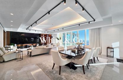Apartment - 3 Bedrooms - 5 Bathrooms for rent in Marina Residences 1 - Marina Residences - Palm Jumeirah - Dubai Apartment - 3 Bedrooms - 5 Bathrooms for rent in Marina Residences 1 - Marina Residences - Palm Jumeirah - Dubai