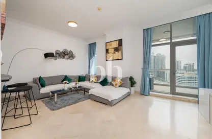 شقة - 2 غرف نوم - 2 حمامات للايجار في خليج الدرة - دبي مارينا - دبي