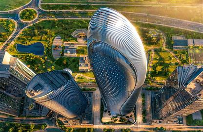 Apartment - 3 - 3 for sale in Mercedes Benz Places by Binghatti - Downtown Dubai - Dubai