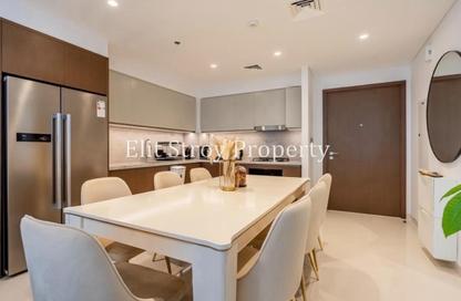 Apartment - 2 - 2 for rent in Beach Isle Tower 1 - Beach Isle - Emaar Beachfront - Dubai Harbour - Dubai