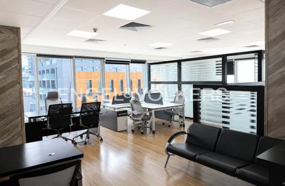 Office Space - Studio - 1 Bathroom for rent in Churchill Executive Tower - Churchill Towers - Business Bay - Dubai
