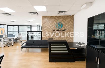 Office Space - Studio - 1 Bathroom for rent in Churchill Executive Tower - Churchill Towers - Business Bay - Dubai