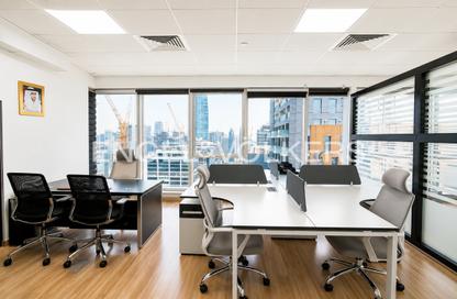 Office Space - Studio - 1 Bathroom for rent in Churchill Executive Tower - Churchill Towers - Business Bay - Dubai