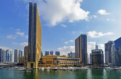 شقة - غرفة نوم - 2 حمامات للايجار في مارينا كراون 1 - دبي مارينا - دبي