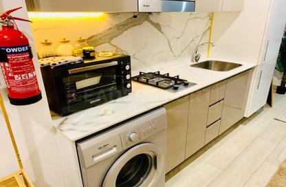 Apartment - Studio - 1 Bathroom for rent in Azizi Riviera 1 - Azizi Riviera - Meydan One - Meydan - Dubai