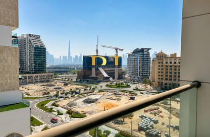 Apartment - Studio - 1 Bathroom for rent in Al Waleed Garden 2 - Al Waleed Garden - Al Jaddaf - Dubai