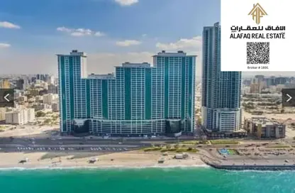 Apartment - 2 Bedrooms - 3 Bathrooms for sale in Ajman Corniche Residences - Ajman Corniche Road - Ajman