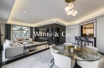 Apartment - 3 Bedrooms - 4 Bathrooms for rent in Abu Keibal - Shoreline Apartments - Palm Jumeirah - Dubai