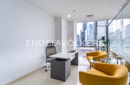 Office Space - Studio - 1 Bathroom for rent in South Tower - Emirates Financial Towers - DIFC - Dubai