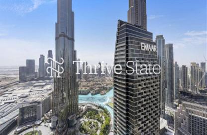 Apartment - 3 - 4 for rent in Burj Vista Tower 1 - Burj Vista - Downtown Dubai - Dubai