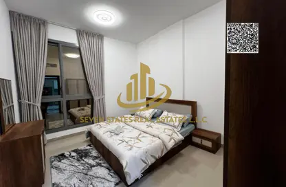 شقة - غرفة نوم - 2 حمامات للايجار في برج النعيمية 1 - أبراج النعيمية - النعيمية - عجمان